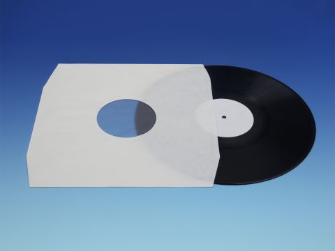 
12” Inner Sleeves - Polylined White
