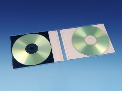 Double CD Sleeves, Polythene - CDs, Booklet, Inlay