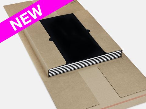 Shipping box for records - Bookmailer type
