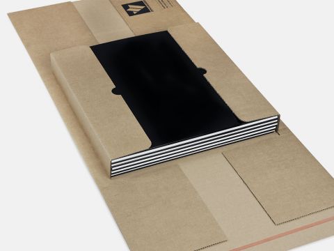Shipping box for records - Bookmailer type
