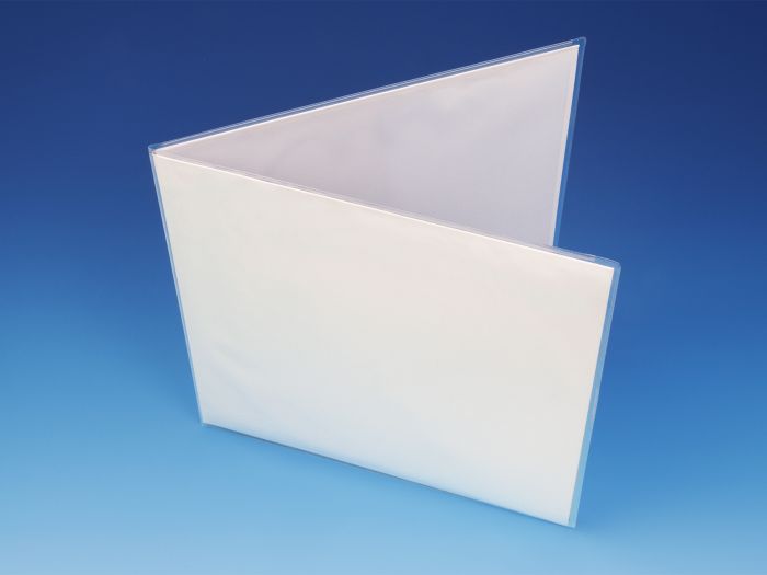 12” Gatefold Record Sleeves - PVC Crystal Clear