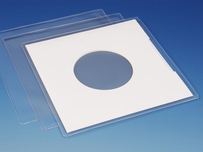 7 Record Sleeves - PVC 140 Micron | DiscoGuard