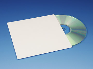 Cardboard CD Jackets White